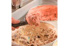 Image Ice Cream is scooped.